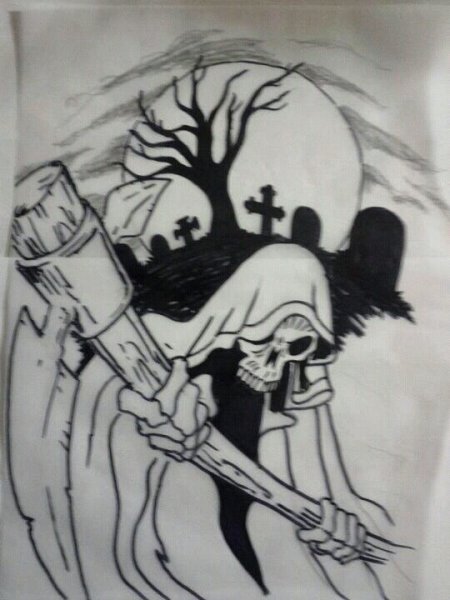 Призрак эскиз