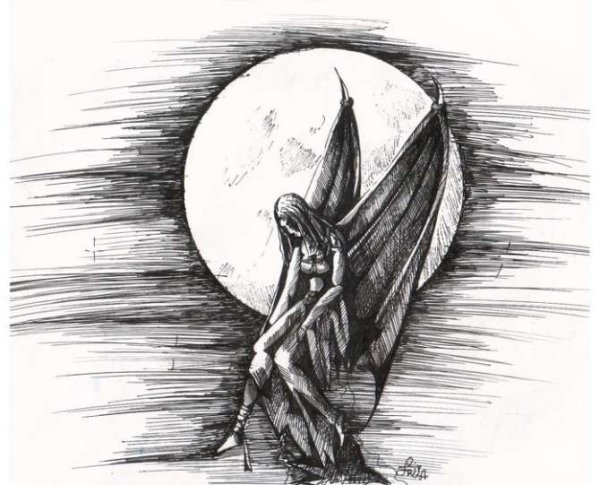 Смерть с косой в полный рост