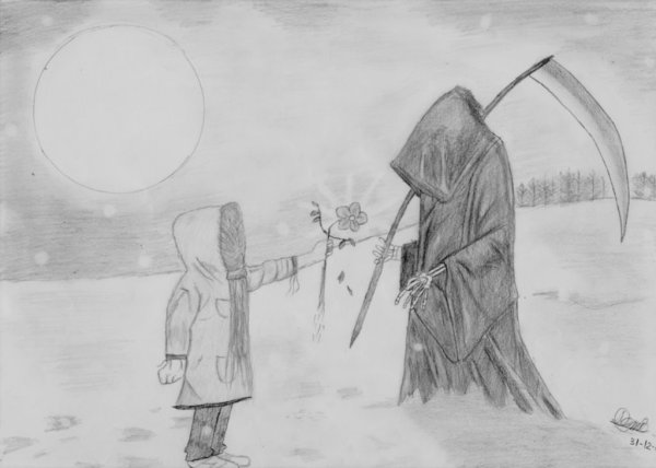 Нарисовать смерть