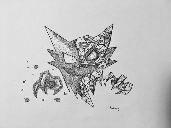 Пикачу для 3д ручки