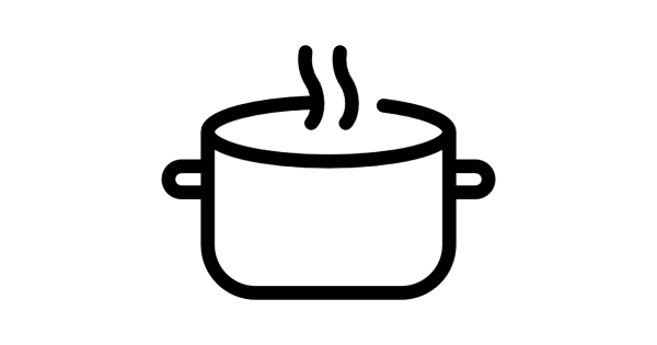 Кастрюля трафарет для детей