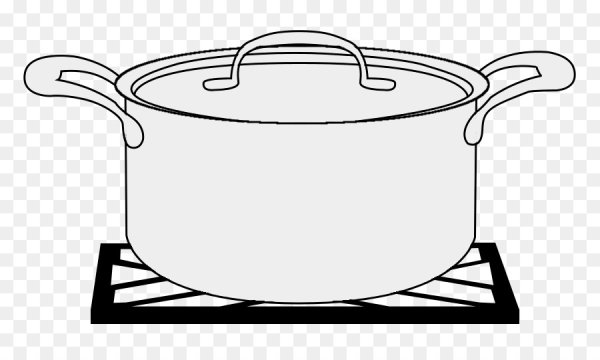 Кастрюля без крышки раскраска