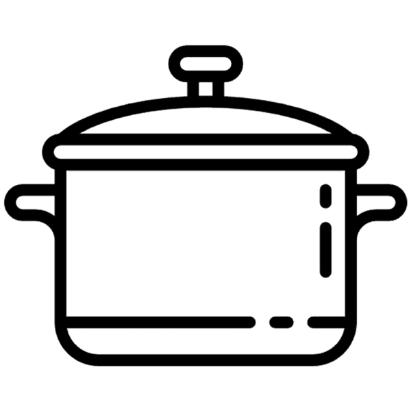 Стилизованная кастрюля