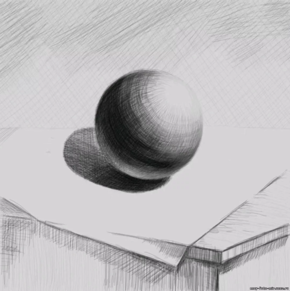 Рисунок на шарике фломастером