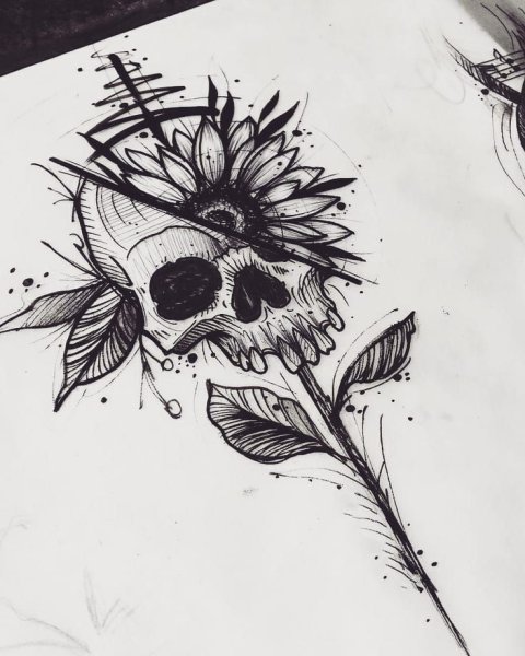 Тату эскизы