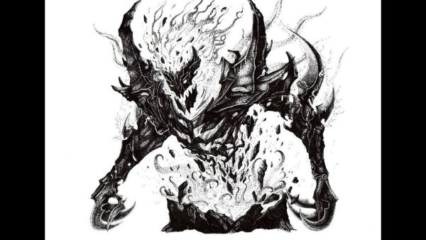 Шадоу финд черно белый