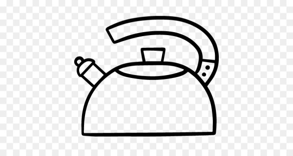 Чайник раскраска для детей