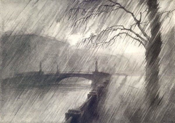 Зарисовки чернилами