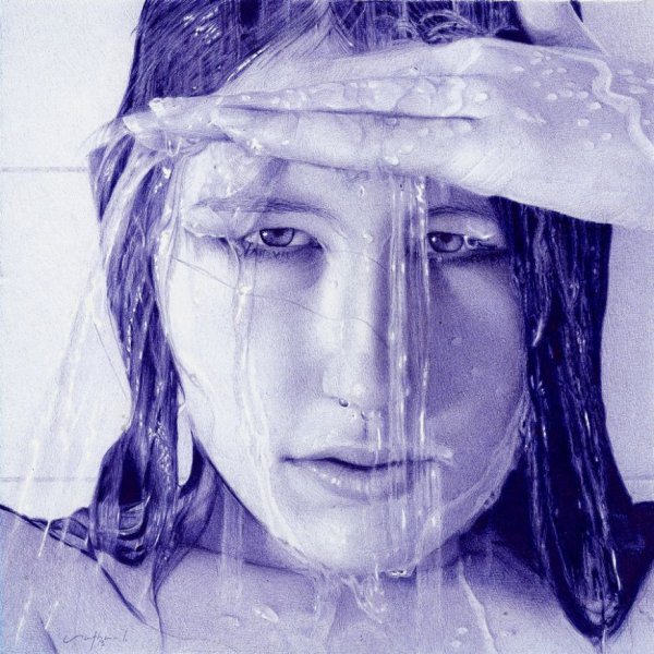 Шедевры шариковой ручкой