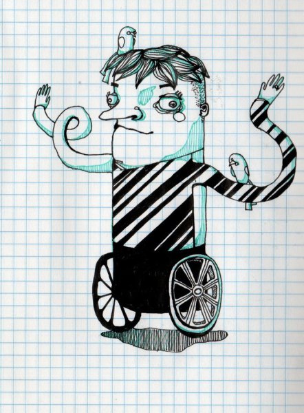 Рисунки в тетради