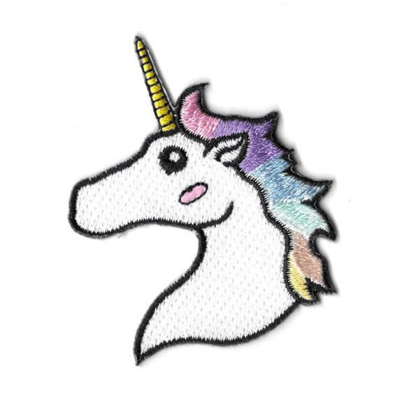 Головы единорогов Стикеры