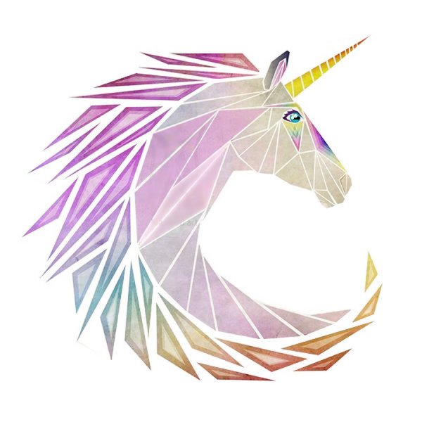 Единорог стилизация