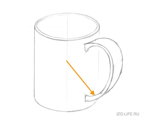 Построение кружки