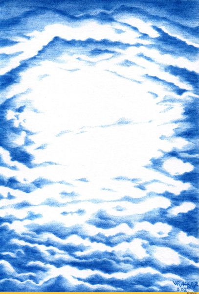 Небо рисованное