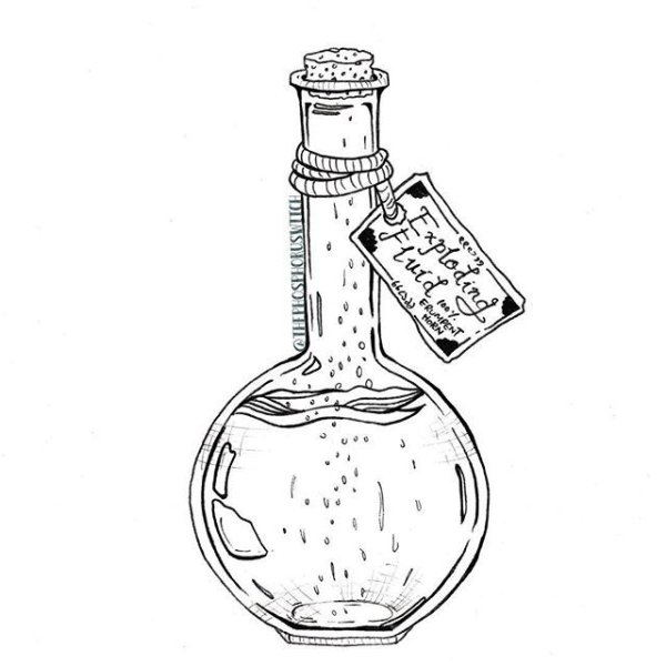 Наброски бутылок