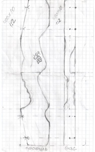 Рукоятка для блочного лука чертёж