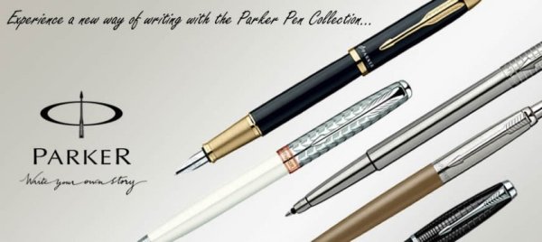 Ручка Паркер нарисованная