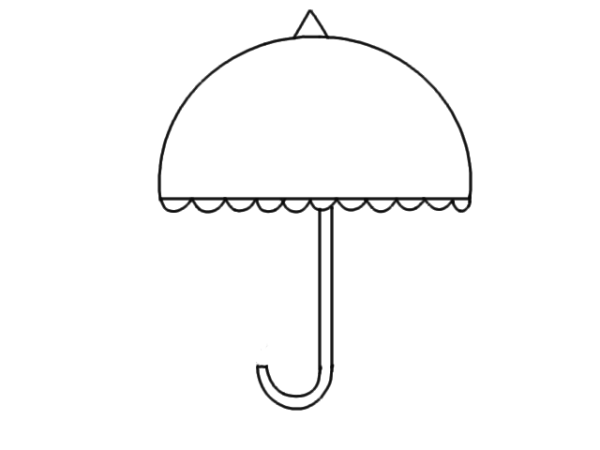 Заготовка зонтик