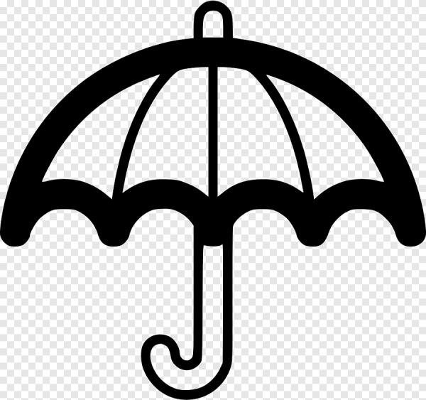 Зонтик трафарет