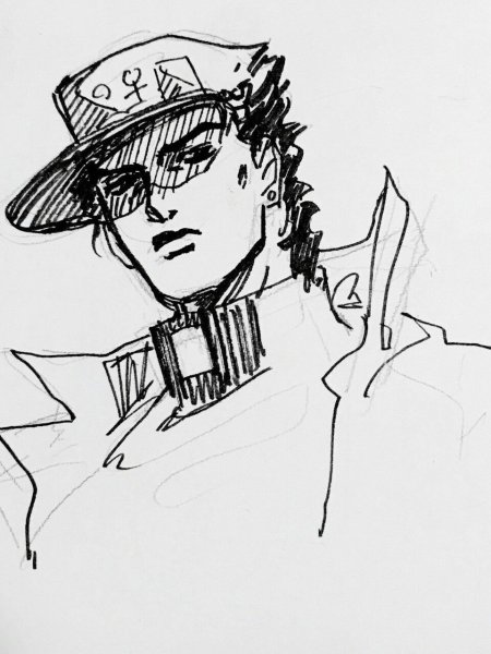 Джотаро Куджо скетч