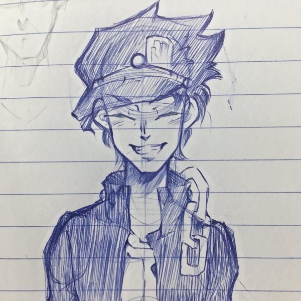 Джоджо скетч арт