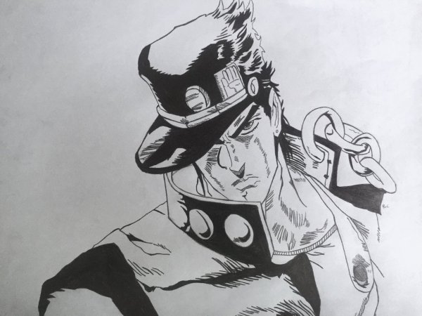 Джотаро Куджо тату