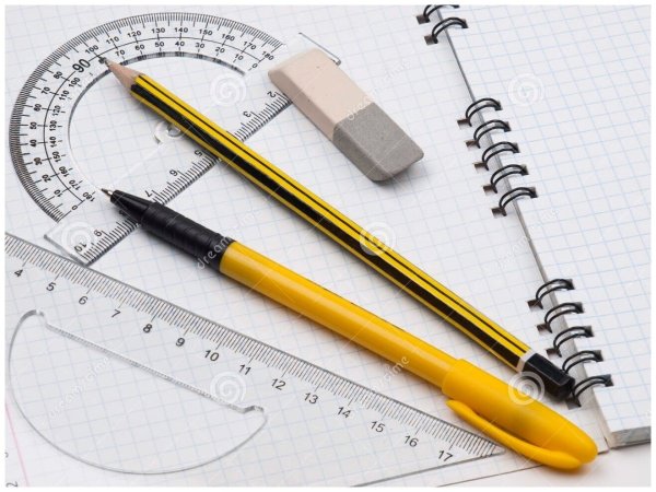 Тетради ручки карандаши линейки