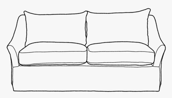 Диван поэтапное рисование