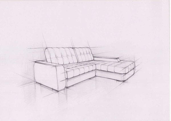 Нарисовать диван по точкам