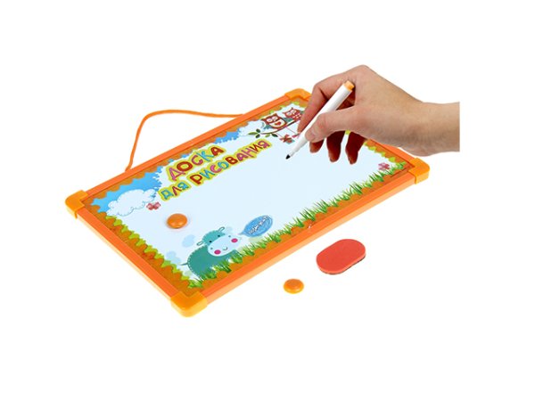 Доска для рисования с магнитами для детей