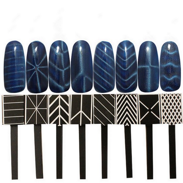 Магниты для кошачьего глаза с узором