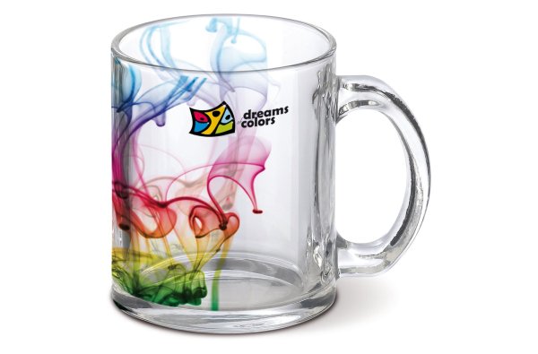 Кружка стеклянная для сублимации