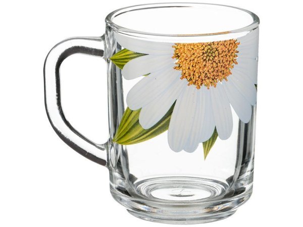Кружка стеклянная
