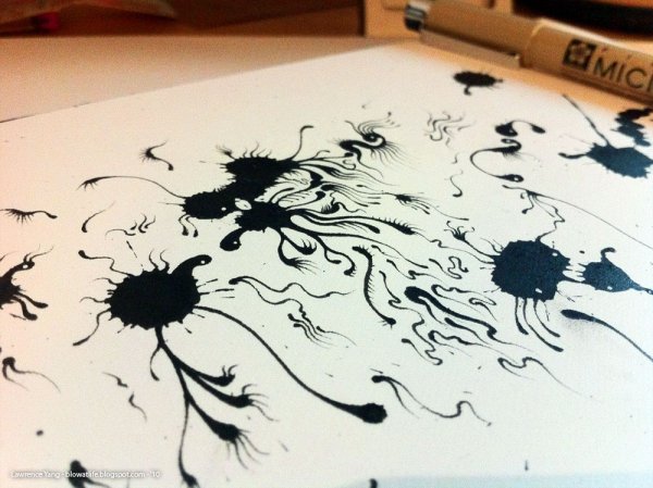 Узор Кляксы