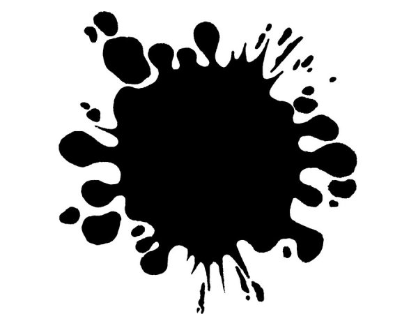 Кляксы краски