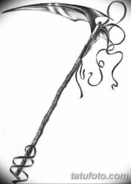 Коса рисунок аниме