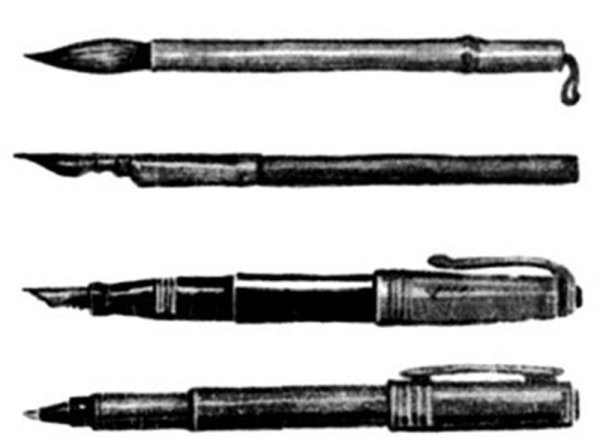 Эволюция шариковой ручки