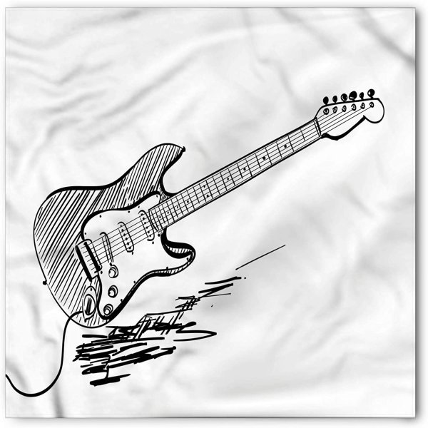 Рок гитара скетч