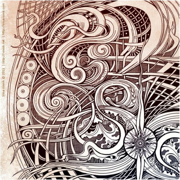 Композиция из орнаментов