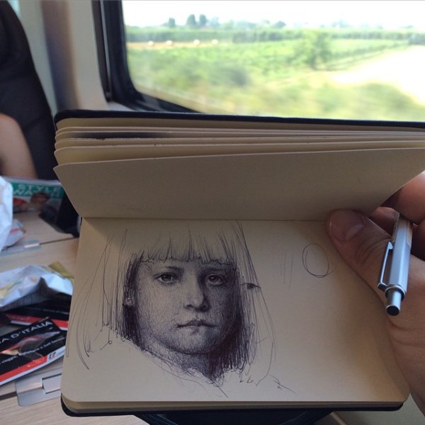 Андрей Болконский рисунок