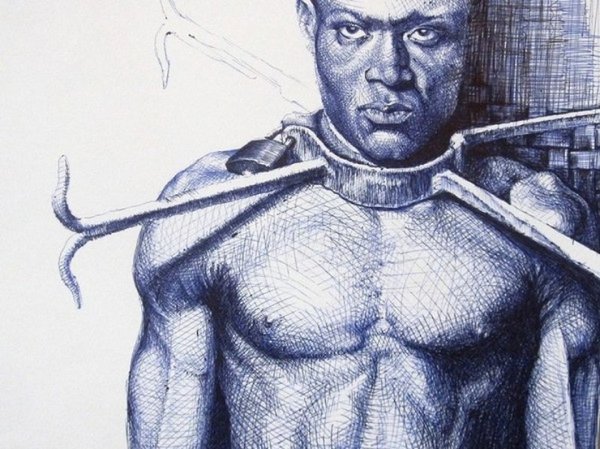 Зарисовки ручкой