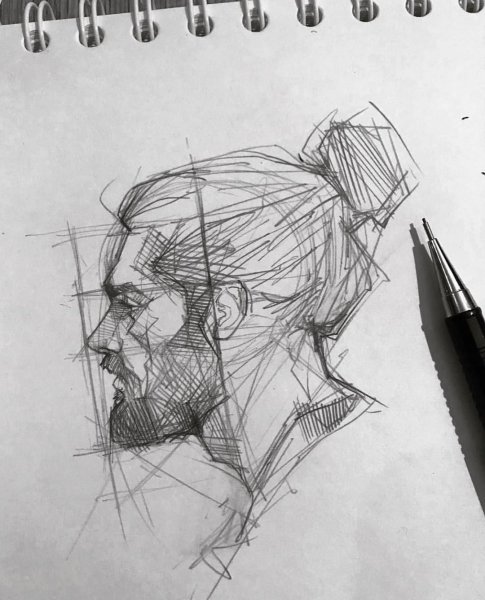 Рисунки ручкой не отрывая руки