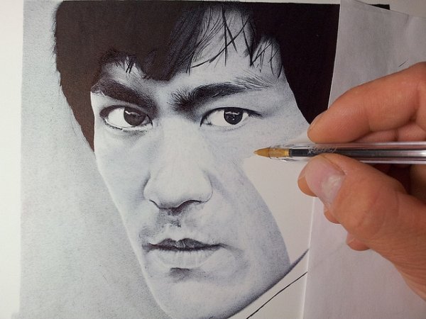 Микеланджело Сотворение Адама руки эскиз