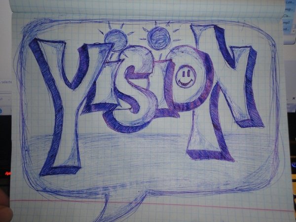 Надписи карандашом на бумаге