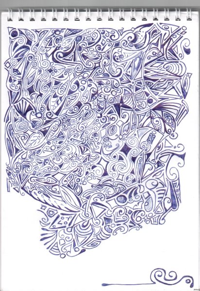 Узоры на бумаге