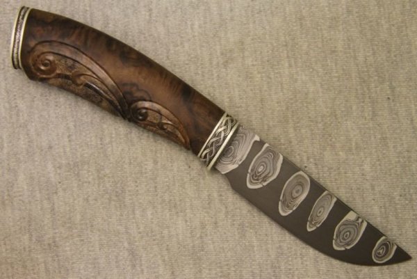 Узоры на клинке ножа