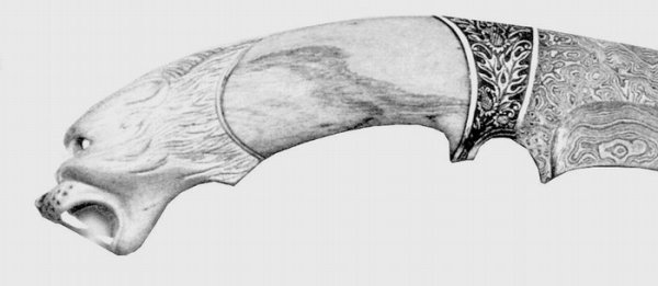 Финский нож пуукко чертеж