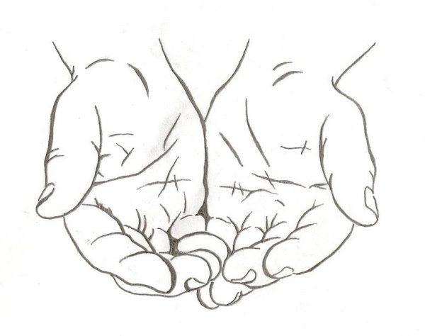 Ладонь рисунок