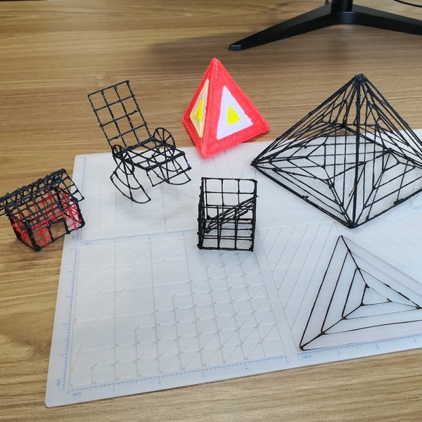 Объемные фигуры 3д ручкой