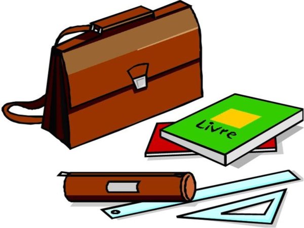 Портфель с тетрадками